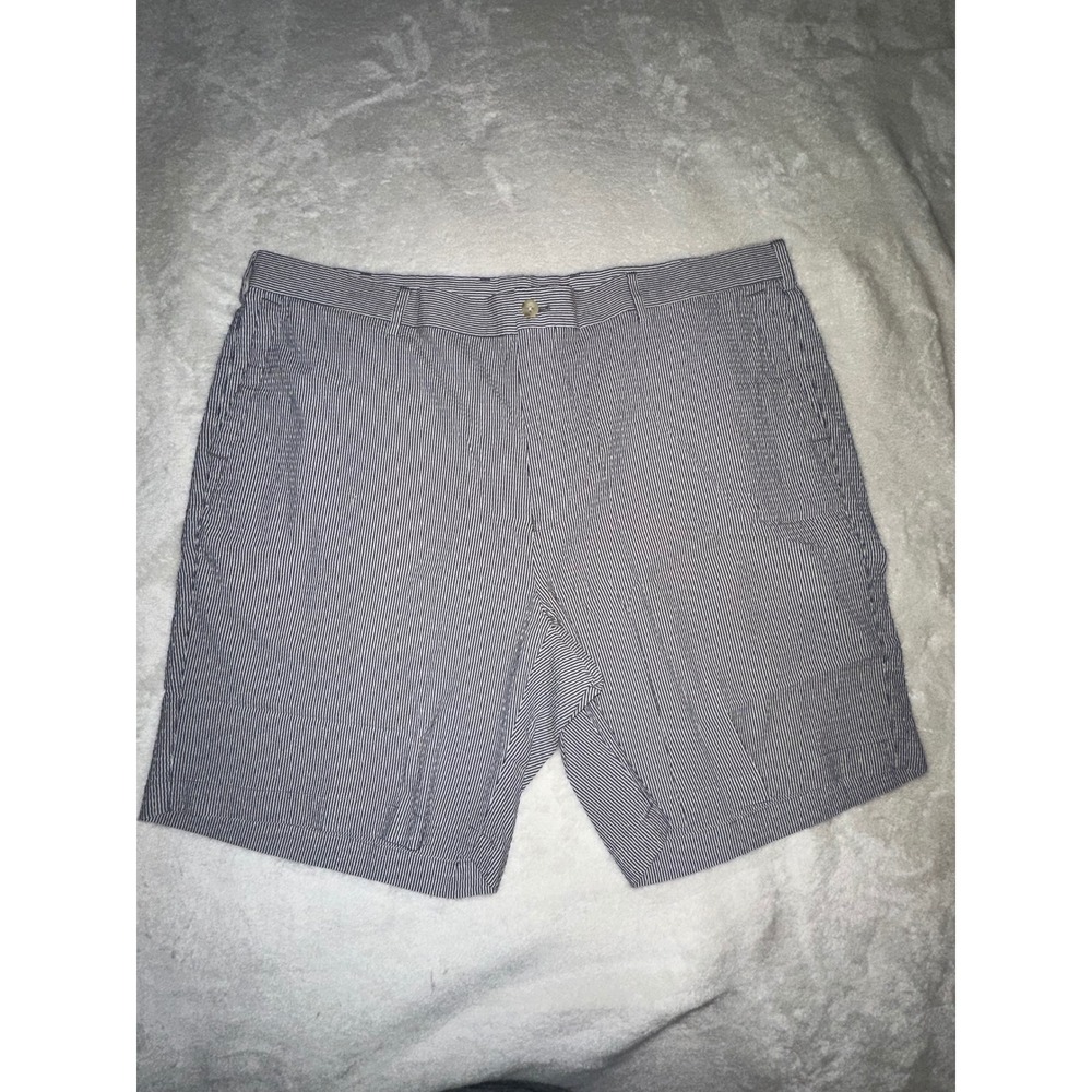 Peter Millar Striped Shorts, Flat Front, Casual‎ Summer Shorts, Size 34